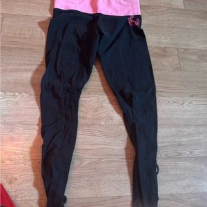 Pink Victoria secret yoga pants